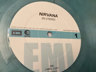 NIRVANA In Utero LP PROMO NEAR MINT | eBay