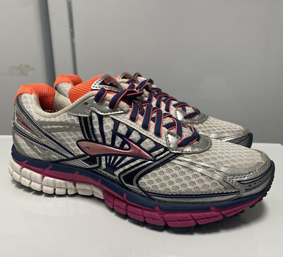 Brooks Adrenaline GTS 14 Mogo Women's Size B Running Walking Shoes Pink 