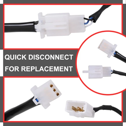1-Lead Wiring Harness Kit ON-OFF Rocker Switch Relay LED Work Light Pods Bar 12V - Picture 7 of 13