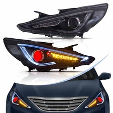 Vland Led Headlights For Hyundai Sonata 2011-2014 Projector With Demon Eyes Vland Led Headlights For Hyundai Sonata 2011-2014 Projector With Demon Eyes