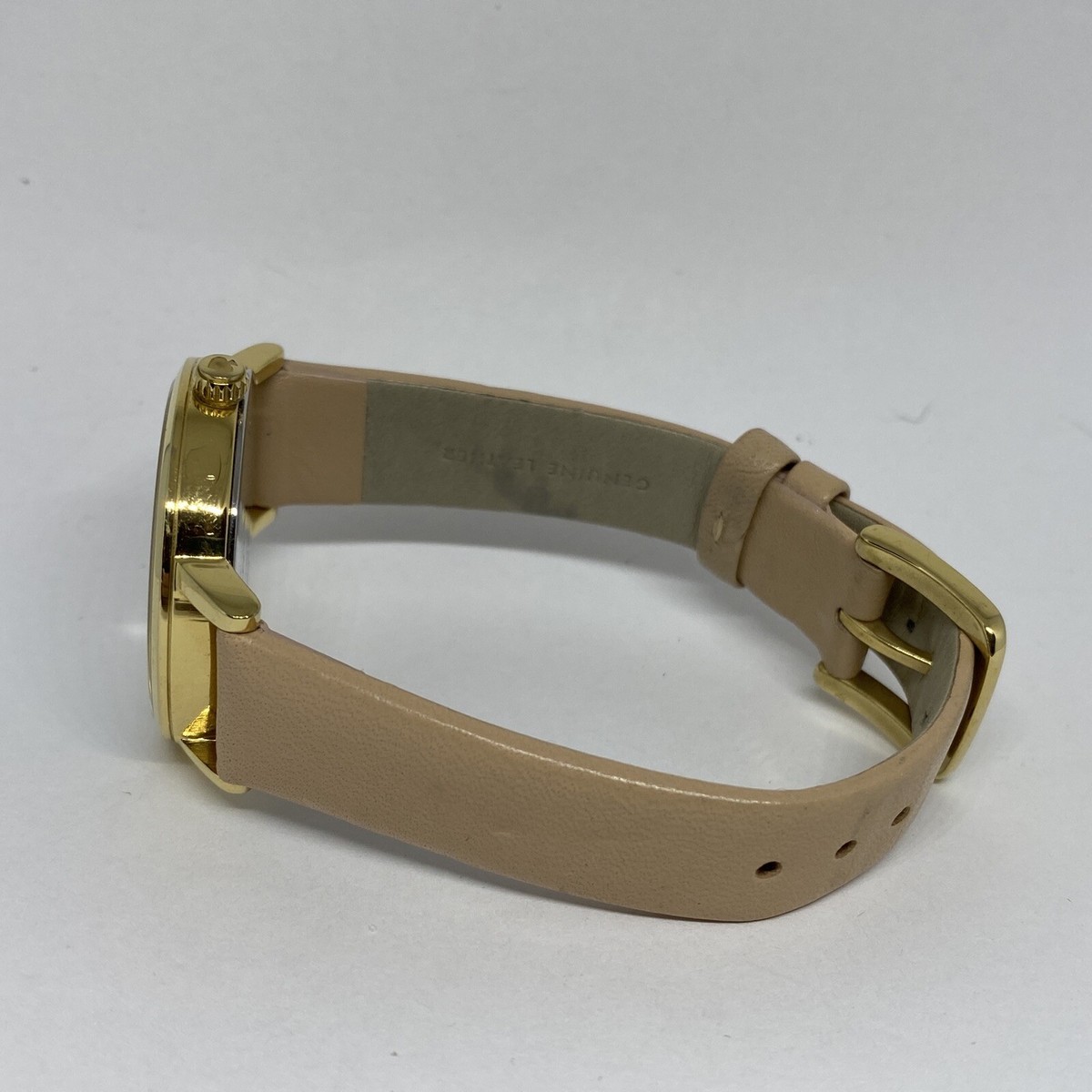 Kate Spade New York Metro 0073 Women Beige Leather Analog Dial Wrist Watch VK106 Kate Spade New York Metro 0073 Womens Beige Leather Analog  main image 2