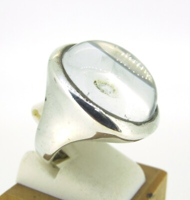 Sterling Silver RIM Studio Designer Fancy Ring Size 2