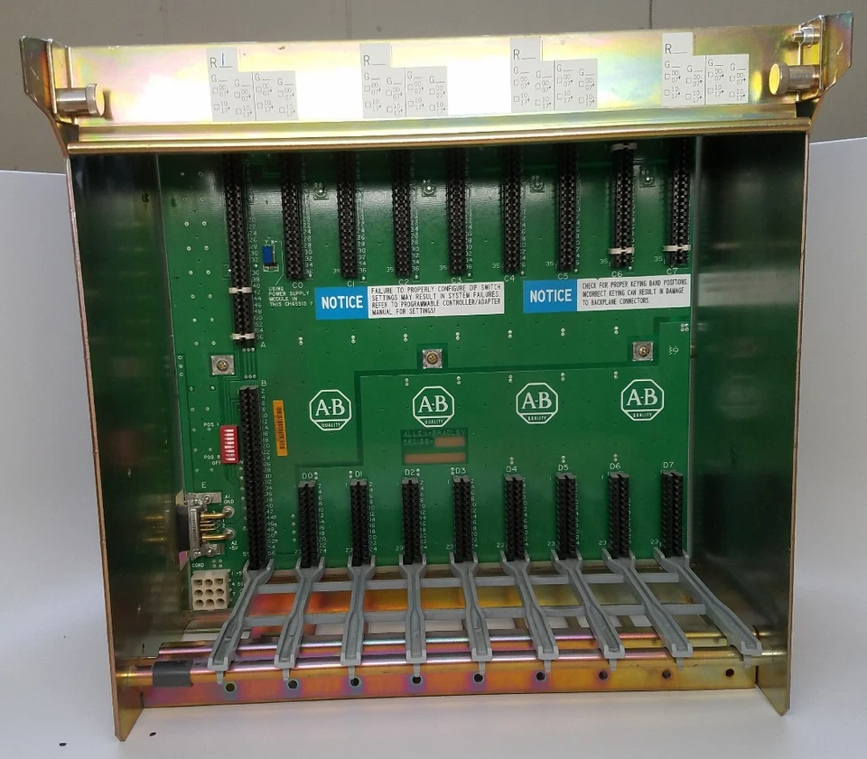 CHASSI DE E/S ALLEN BRADLEY 8 SLOTS 1771-A2B B - Imagem 2 de 3
