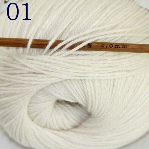 Sale 1X50gr Super Soft Warm Pure Sable Cashmere Shawls Hand Knit Crochet Yarn - Picture 5 of 39