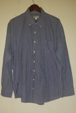 Peter Millar Men Tops Dress Shirts XXL Blue Cotton