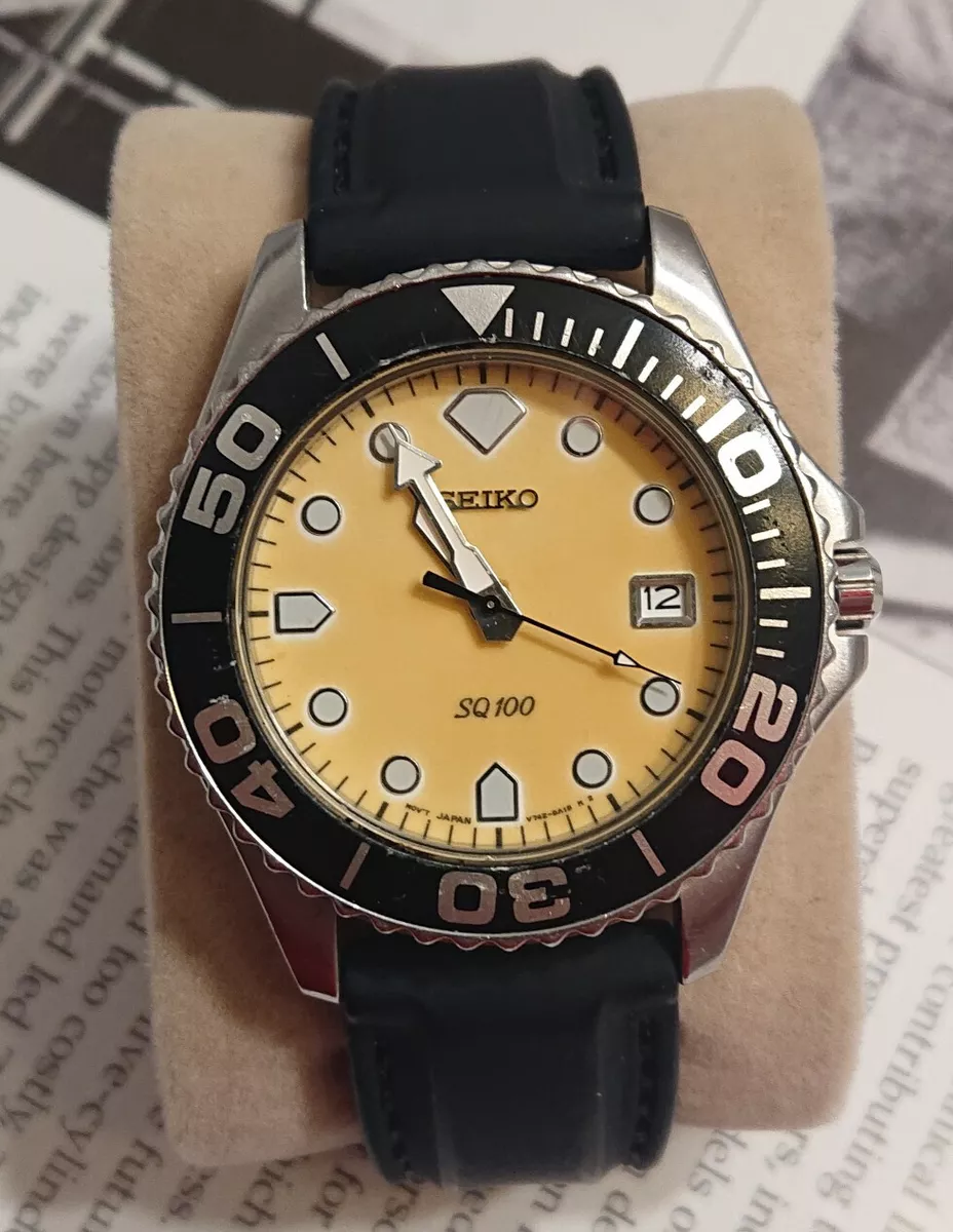 Seiko quartz sq100 watch price hot sale