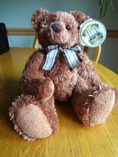 Russ Teddy Bear 100th Anniversary Collection "Peony" - Plush Toy 9 sitting