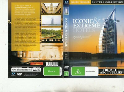 Globe Trekker-Iconic & Extreme Hotels-ABC TV Series-Adventure GT-DVD