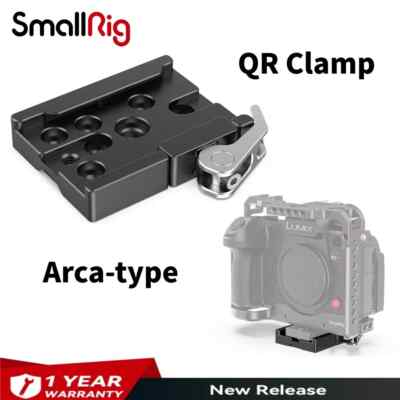 SmallRig Quick Release Clamp ( Arca-type Compatible) with 1/4'' 3/8'' Holes 2143B