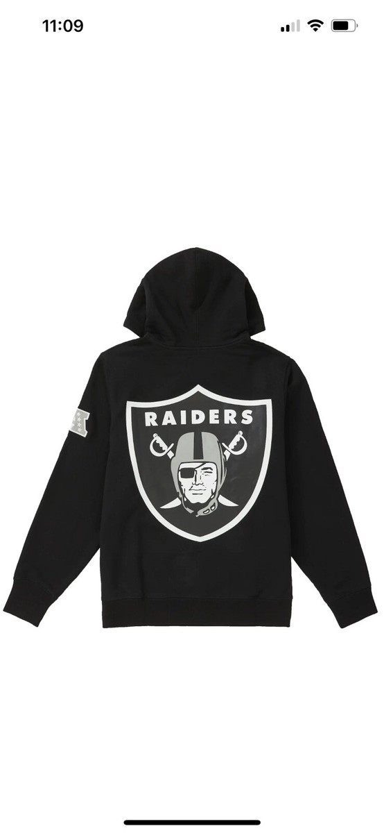 Supreme NFL x Raiders x 47' Hoodie Hooded Sweatshirt Black
