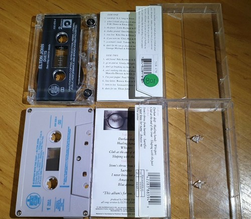 Elton John ***6 x Rare Australian / USA Audio Tape Cassette Lot*** VGC - Picture 8 of 10