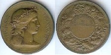 Médaille de table - Société vigneronne de l'auxerrois d=37mm DUPUIS sculpteur