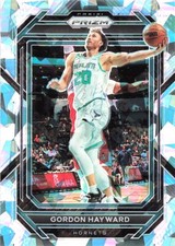 Gordon Hayward Silver Cracked Ice Prizm 2022-23 Basketball Card #148