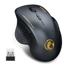 2.4GHz Wireless Optical Mouse Game Mice 1600DPI 6 Buttons for PC Laptop Computer