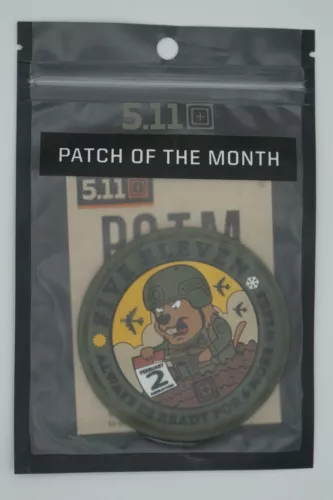 5.11 Tactical Patch of the Month Feb'21 Patch Style #81956 (040)