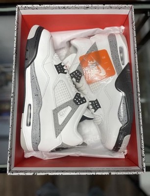 Men's Nike Air Jordan 4 Retro White Cement (2025) FV5029-100