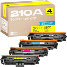 210A Toner Cartridge W2100A/W2100X for HP Color LaserJet Pro 4201  MFP 4301