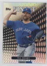2013 Topps Finest Refractor RA Dickey #74 0c6