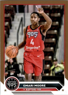 2023-24 Topps G League Gold #69 Omari Moore /50 - BSK