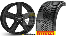 Winterräder MG ZS 18" Dezent KG black 6,5x18 Pirelli 215/50R18 96V OE RDKS NEU✅