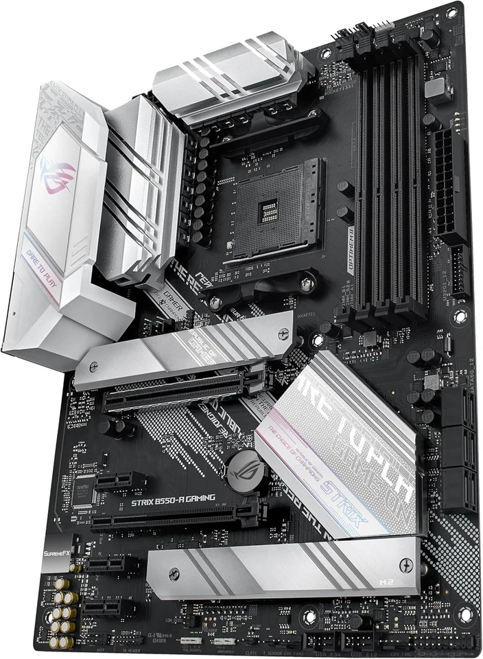 ASUS Rog Strix B550-A Gaming - Placa Base de Gaming ATX AM4 AMD B550 Ryzen (PCIE - Imagen 4 de 4