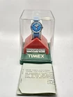Timex United Feature Syndicate Snoopy Blue Wristwatch & Doghouse Case