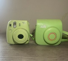 Fujifilm Instax Mini 8 Instant Film Camera w/ Bag Strap Tested Working