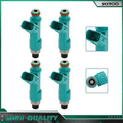 4 Fuel Injectors For Toyota for corolla Camry Highlander Matrix Solara RAV4 2.4L