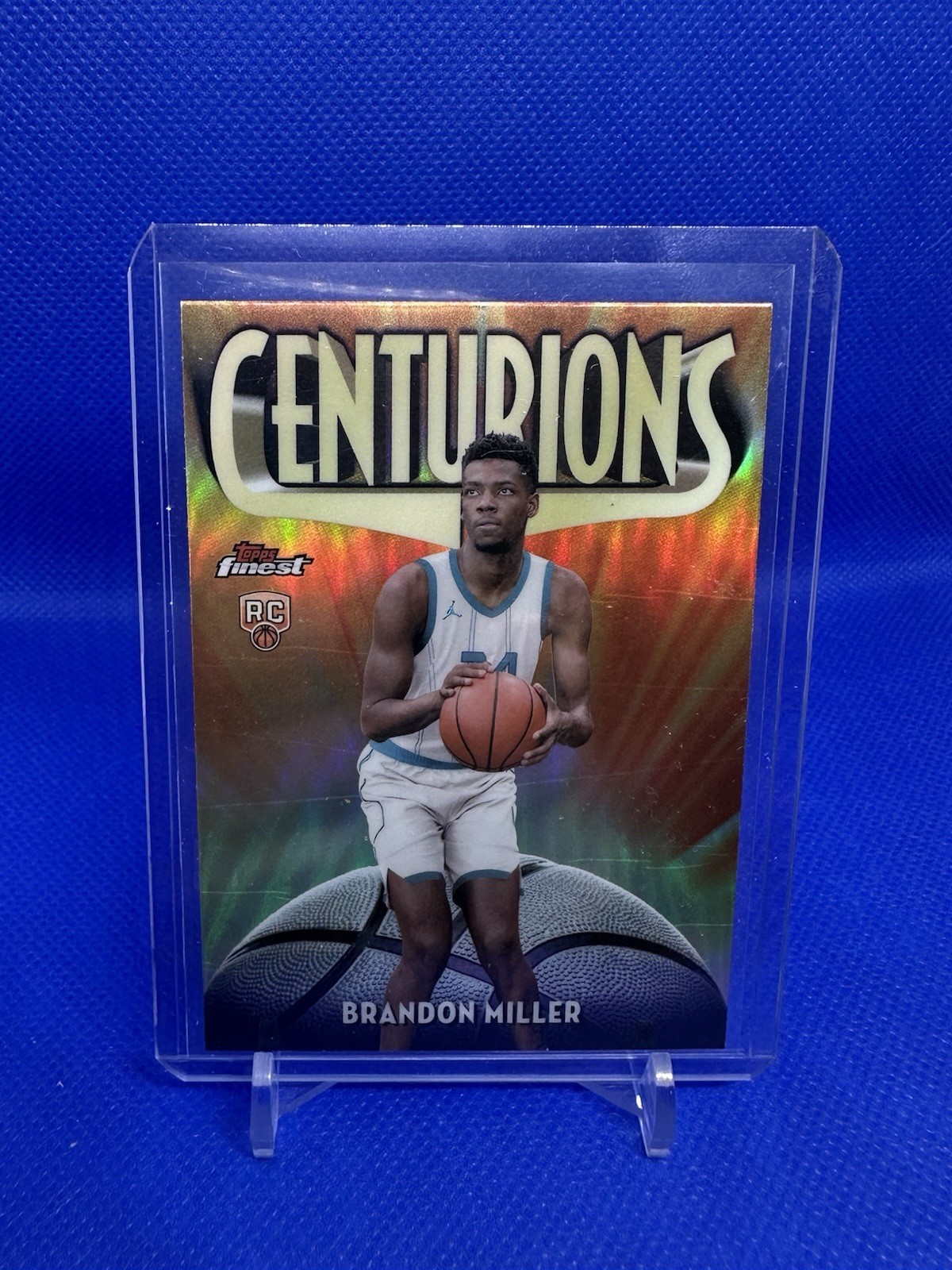 2023-24 Topps Finest Basketball Brandon Miller RC Centurions Case Hit SSP