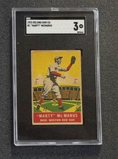 1933 Delong - #1 Marty McManus - SGC 3