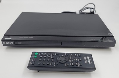Sony DVP-SR500H Upscaling HDMI 1080p DVD/CD Player Black w/ Remote