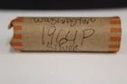Roll of 1964 Silver Washington Quarters 90% Silver 40 Coins