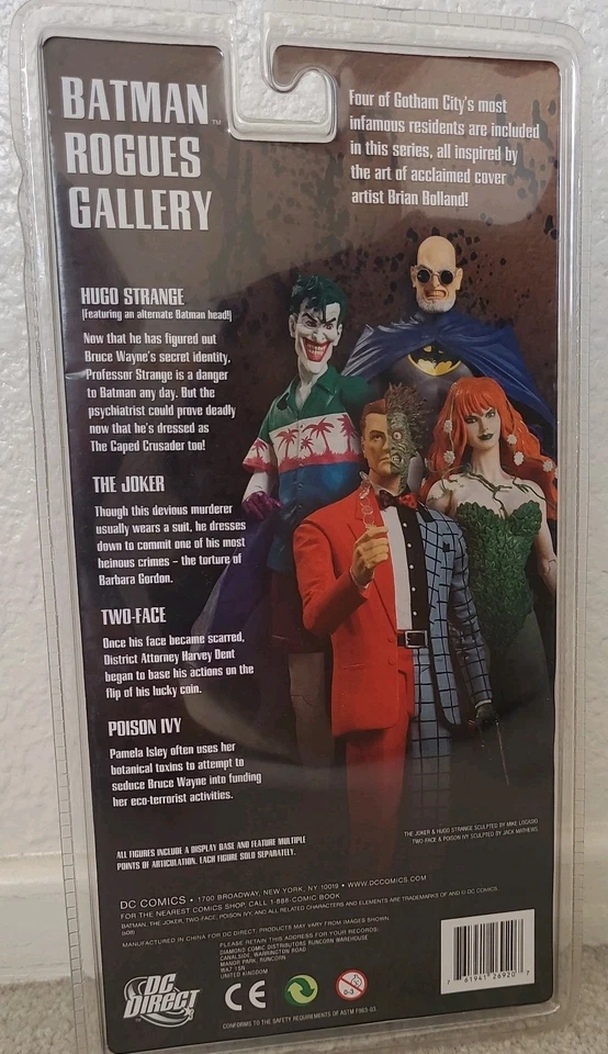 Figura de acción HUGO STRANGE Batman Rogues Gallery Secret Files Foto 2 de 2