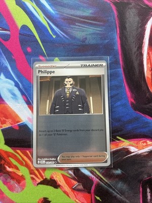 Philippe 079/086 Uncommon ME04: Chaos Rising Pokemon TCG Reverse Holo NM