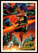 1993-94 Fleer #233 Shawn Kemp Sonic Youth