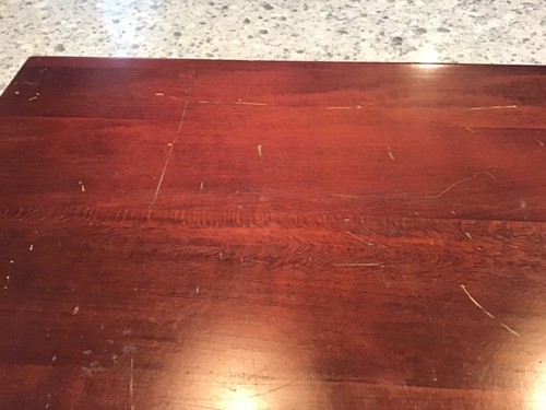 Vntg. Oneida Community Footed Wooden Kenized Anti-Tarnish Silverware Case FLAWS - Picture 7 of 8