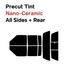 Precut Window Film Automotive Nano Ceramic Tint for GMC Sonoma 2001-2004 4 Door