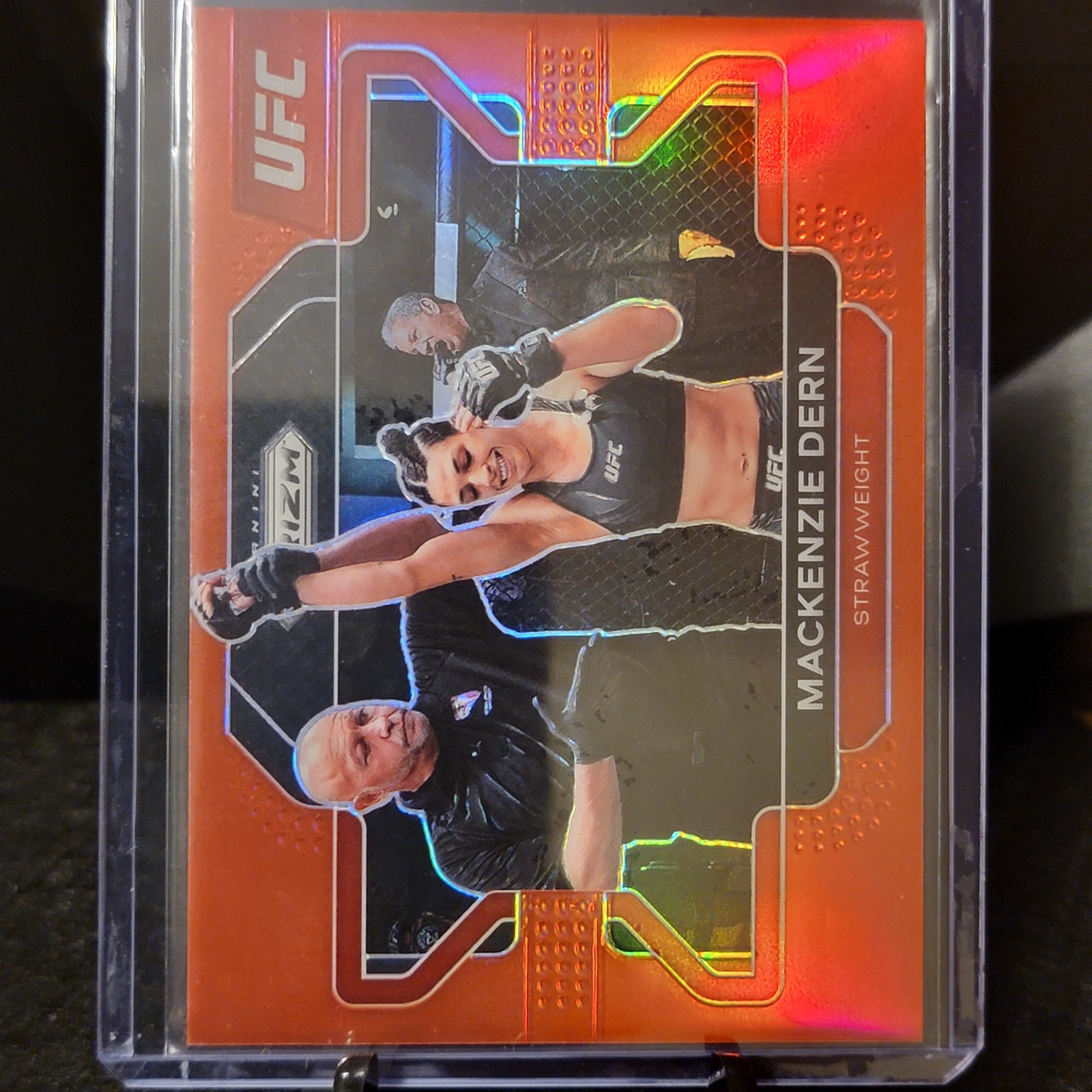 Mackenzie Dern - 2022 Panini Prizm UFC #26 - Red Prizm 069/299
