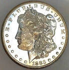 1883 CC MORGAN DOLLAR! FLAWLESS GEMBU**PROOF LIKE! CLEAN CHEEK NR #64849