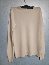 Uniqlo Cashmere Sweater   Cream/Milk Color   Size L fits like M 