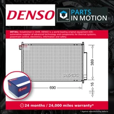 Air Con Condenser fits HONDA ACCORD CL7, CM1 2.0 03 to 08 Denso 80110SEA003 New