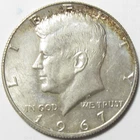 1967 Kennedy Half Dollar - 40% Silver - #10914-6
