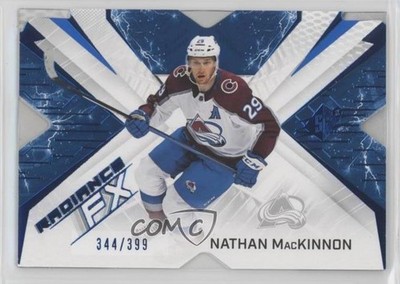 2022-23 SPx Radiance F/X Blue 344/399 Nathan MacKinnon #RFX-30 04fk