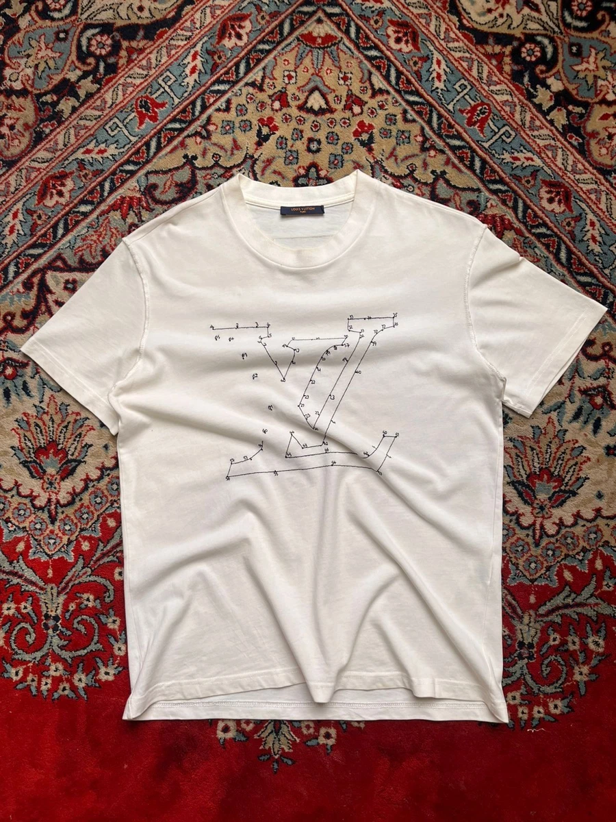 Louis Vuitton Short Sleeve White Shirts for Men for sale | eBay