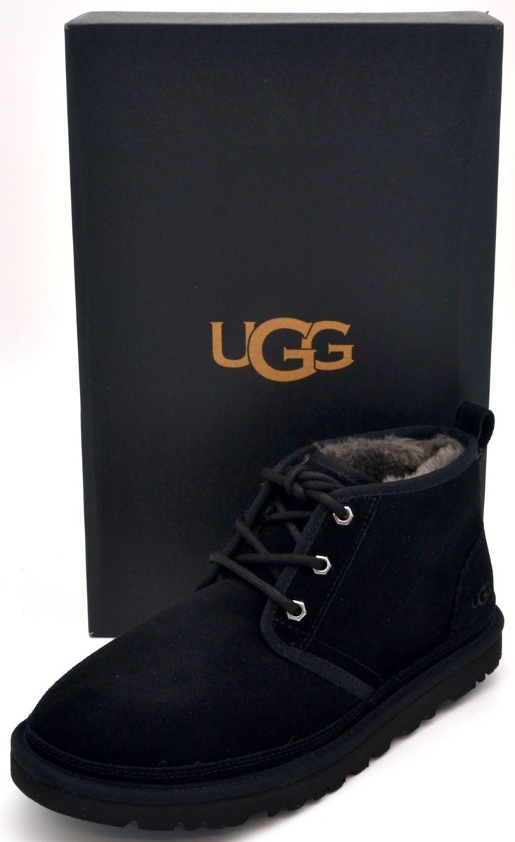 UGG Mens Neumel Boots | Black | 3236-BLK | Authentic New | eBay