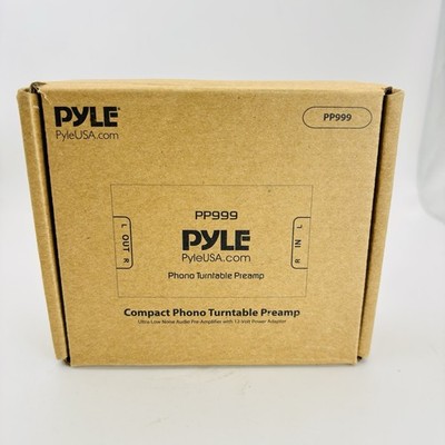 Pyle PRO Phono Turntable Pre-Amplifier  Model PP999   New In Open Box.