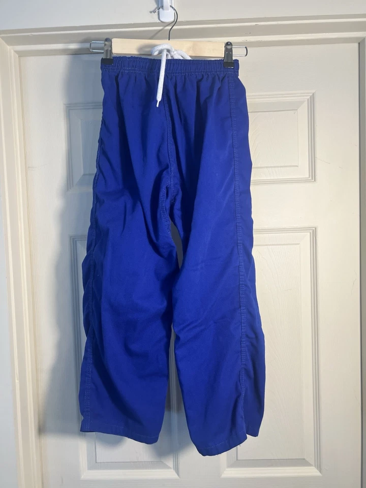 Fuji Kimono 0 Azul Artes Marciales Pantalones Niños Brasileño Jiu Jitsu BJJ Uniforme Gi Foto 3 de 4