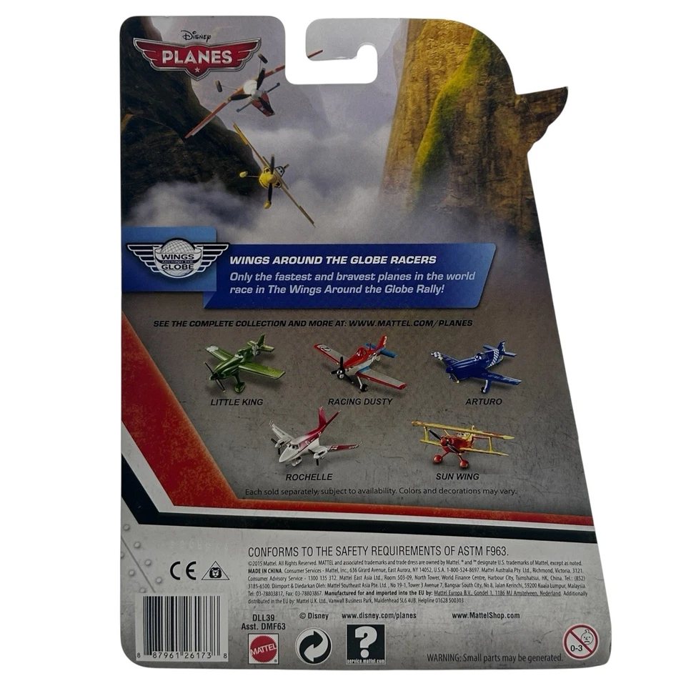 Disney Pixar Planes Ripslinger Wings Around the Globe WATG Racers Diecast Mattel - Image 2 of 4