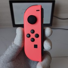 Official Nintendo Switch Joy-Con Controller Left Neon Red - Tested & Working.