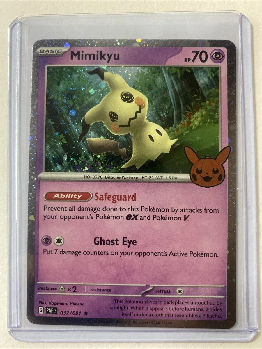 25+ Mimikyu 037/091 Trick or Trade Booster Bundle 2024 for sale